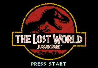 Jurassic Park 2 - The Lost World (USA, Europe) Title Screen